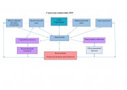 Структура управления ДОУ